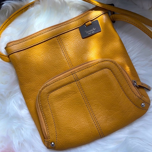 Tignanello Handbags - Tignanello Mustard Crossbody